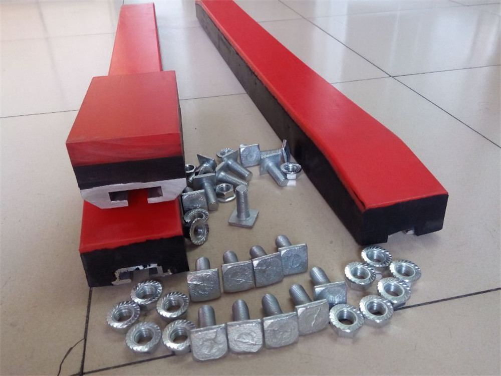 Different uhmwpe conveyor impact bar ,impact bed with T blots