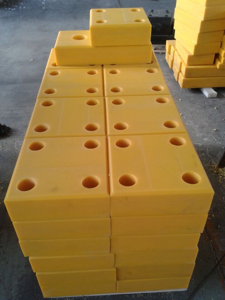 Yellow UHMWPE Dock Bumper