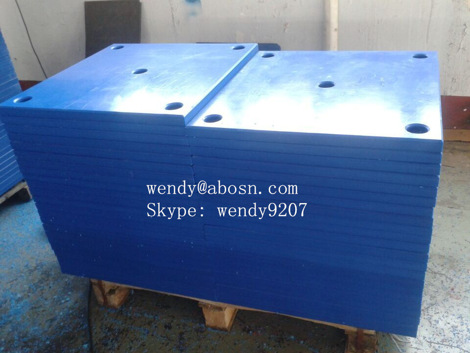 PE 1000 Blue Fender pads | UHMWPE Fender panel