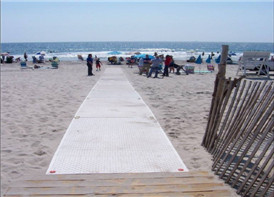 Beach Access Matting in America