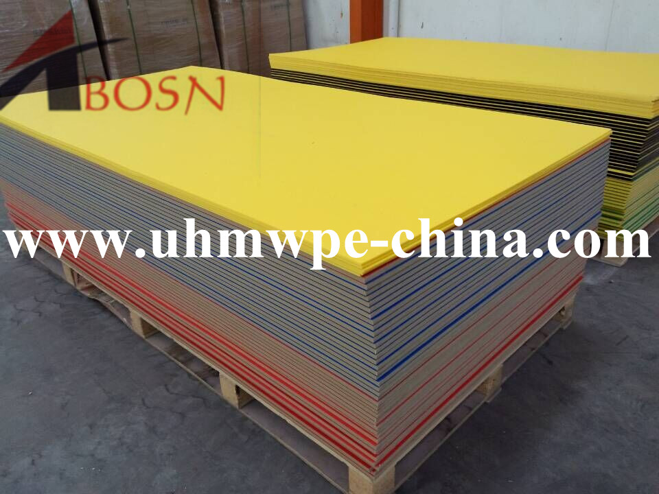 UHMW PE Bicolor Plastic Sheet