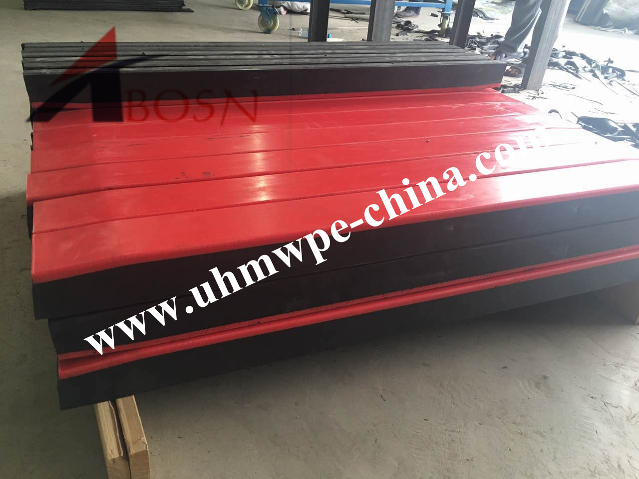 UHMWPE Conveyor Impact Bar