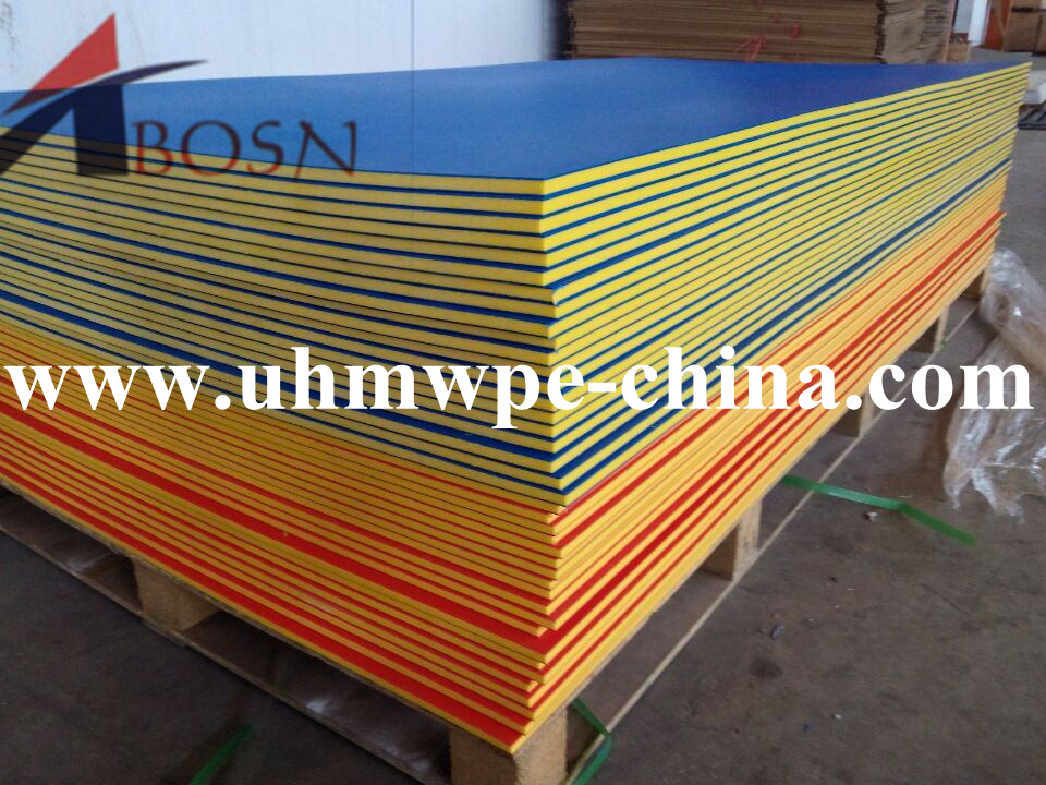 UV Stable UHMWPE/HDPE Dual Color Sheet