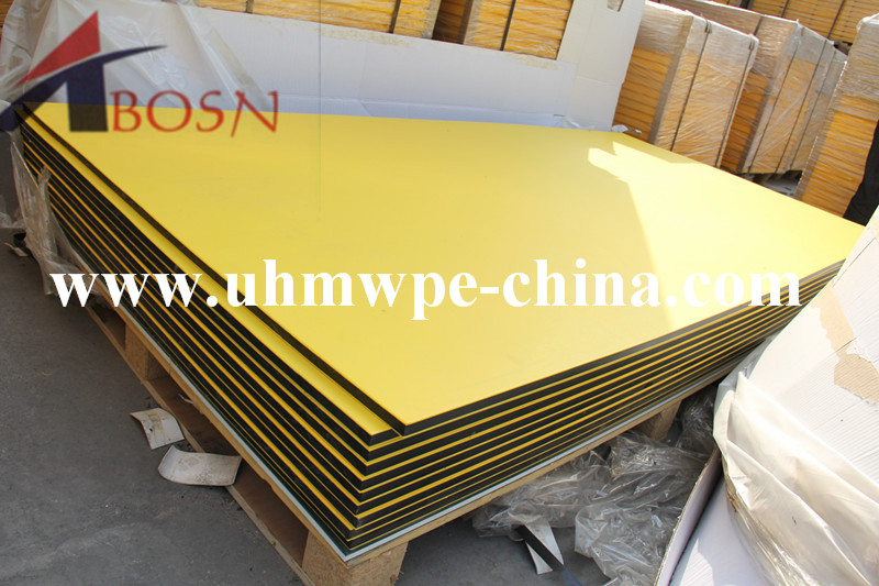 ​Anti-UV UHMWPE/HDPE Texture Dual Color Plastic Sheet