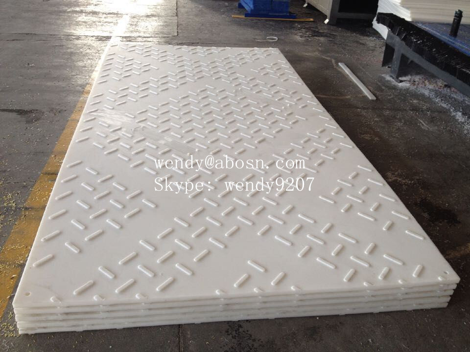 Moulded UHMWPE Ground Mat for Oil Exploitation