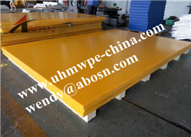 Yellow UHMWPE Sheet in Thailand