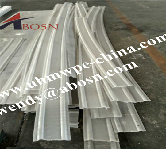 White UHMWPE Plastic Wear Strips