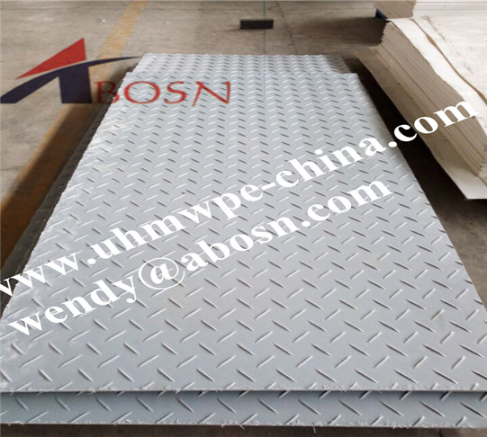 Grey Color HDPE Recycled Composite Ground Protection Mat