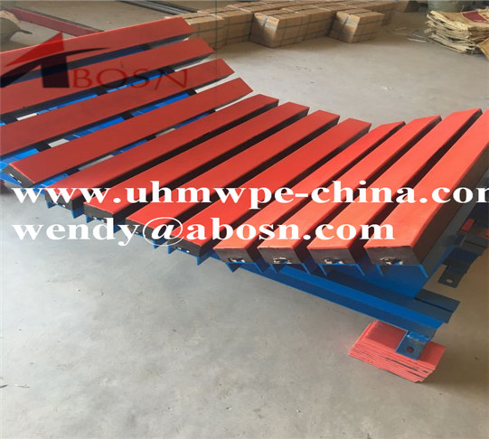 Customized UHMWPE Impact Bed for Belt Conveyor