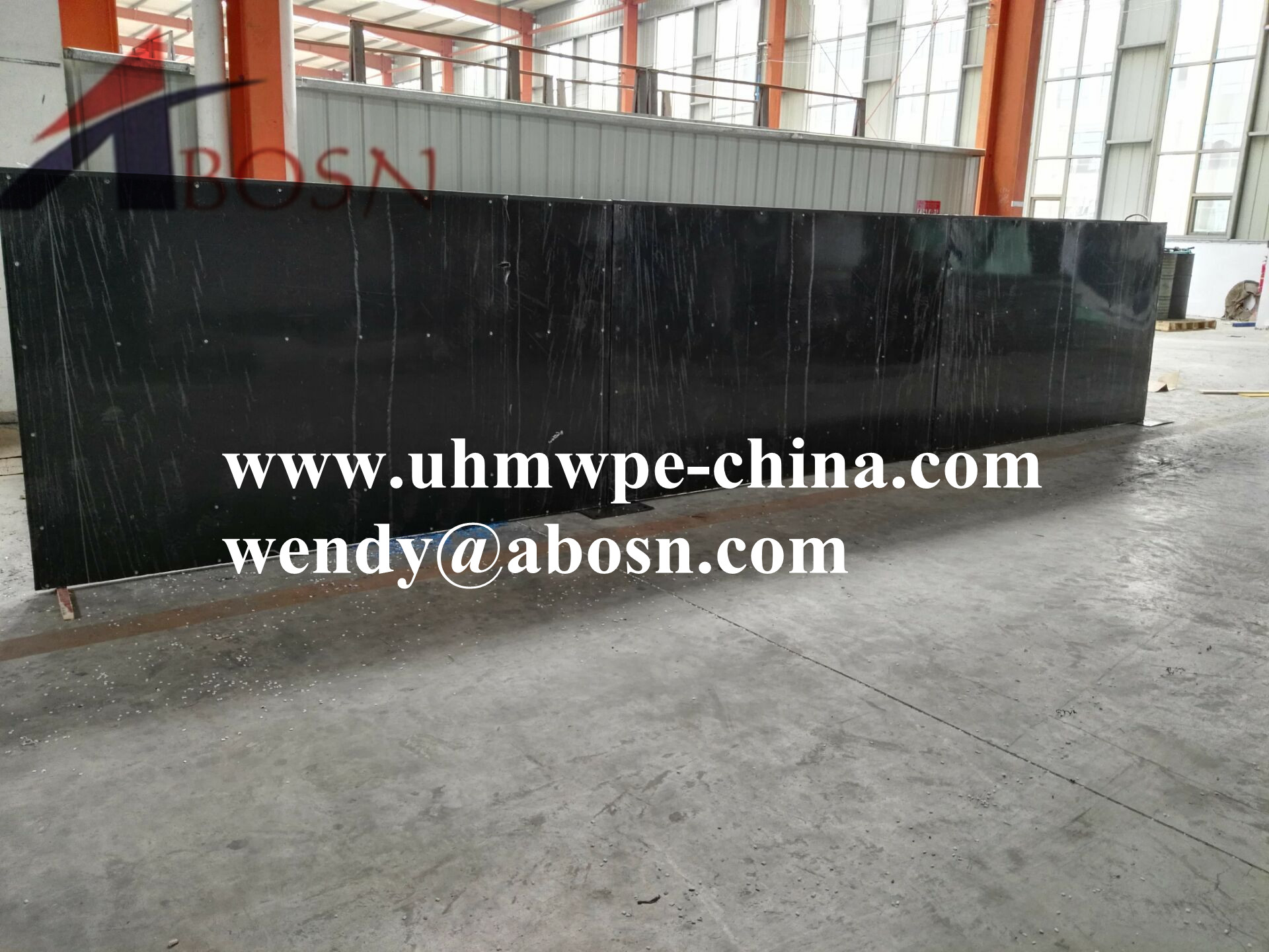 Black Outdoor Playground Plastic Barrier