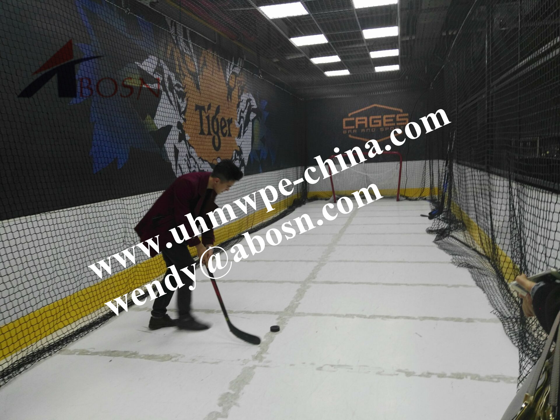 Portable Ice Hockey Rink Barrier