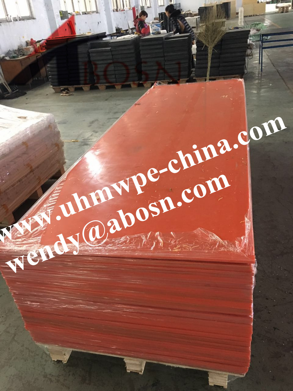 Orange Color High Density Polyethylene Sheet