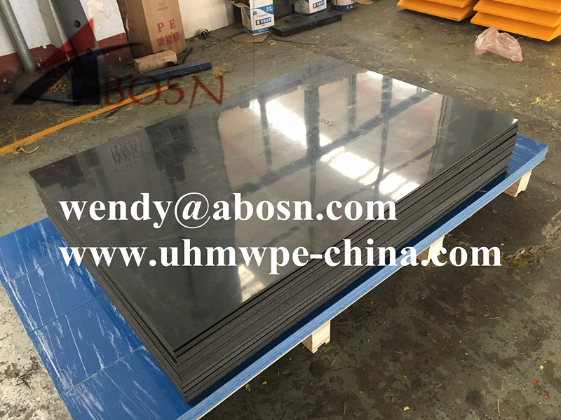 Black HDPE Mirror Sheet