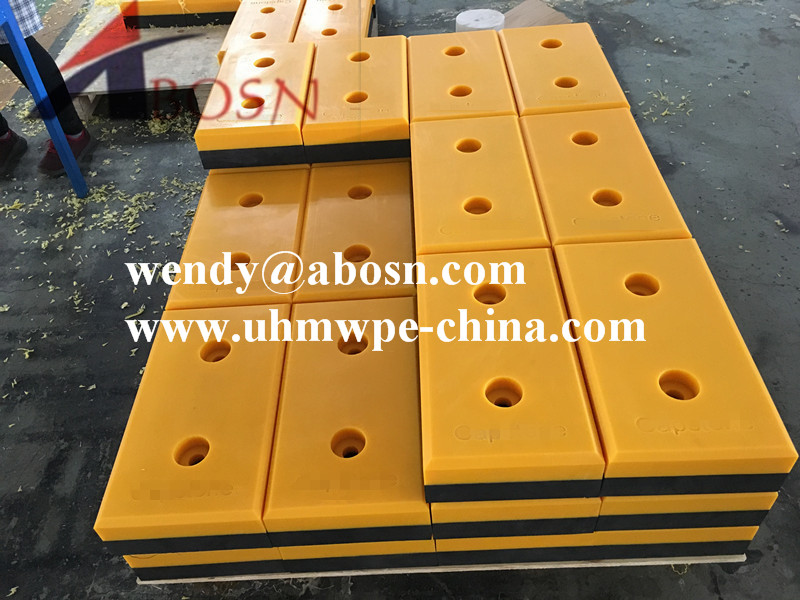 Yellow Polythene Dock Bumper