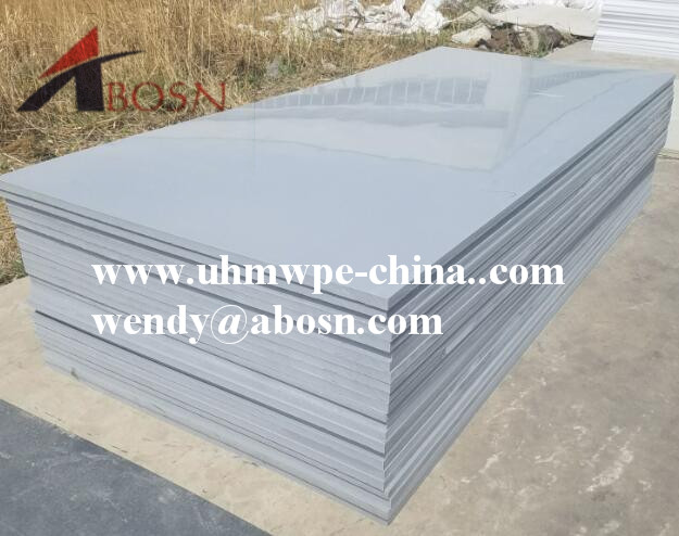 Grey Smooth HDPE Sheet