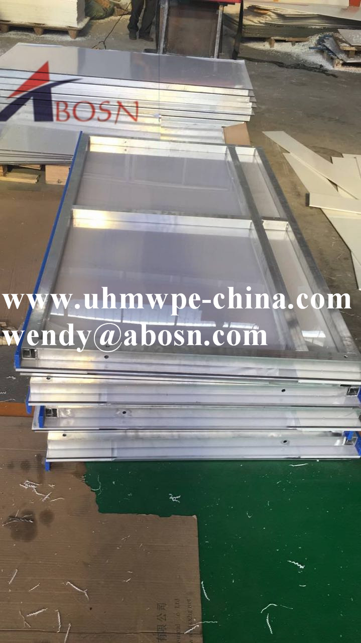 Customized Temporary Dasher Board with Polycarbonate Face