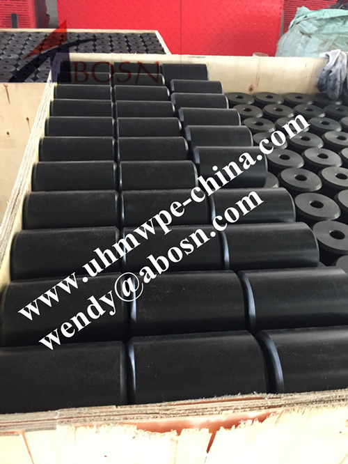 High Wear Resistance Marine UHMWPE Pile Rollers