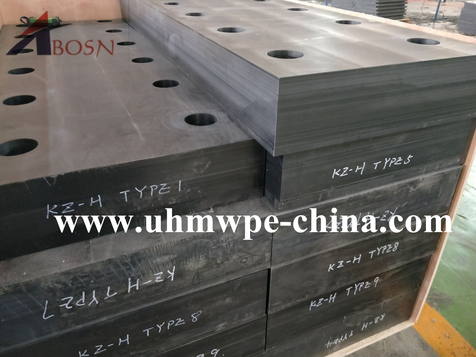 UHMWPE Fender Panel Strip with Chamfers Holes