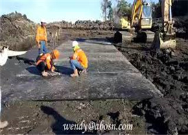 Swamp Mat for Construction