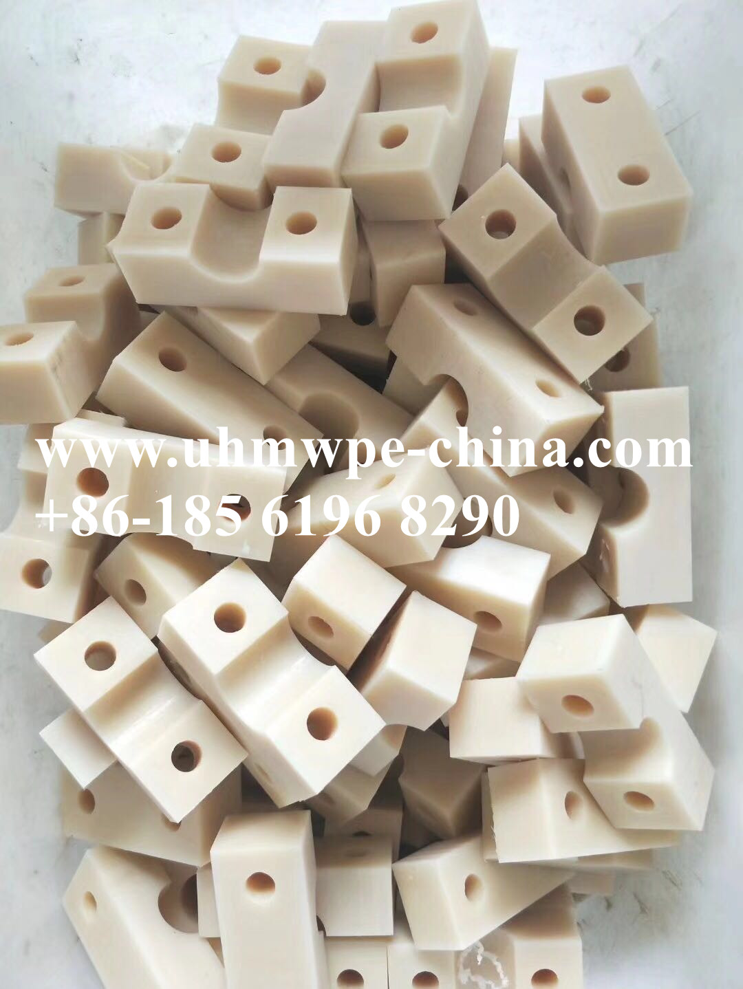 Drawing Customize UHMWPE Machined Component Block