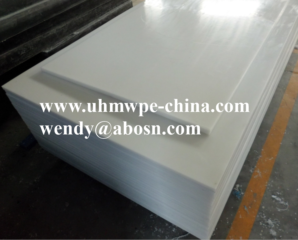 White Virgin UHMWPE 1000 Sheet