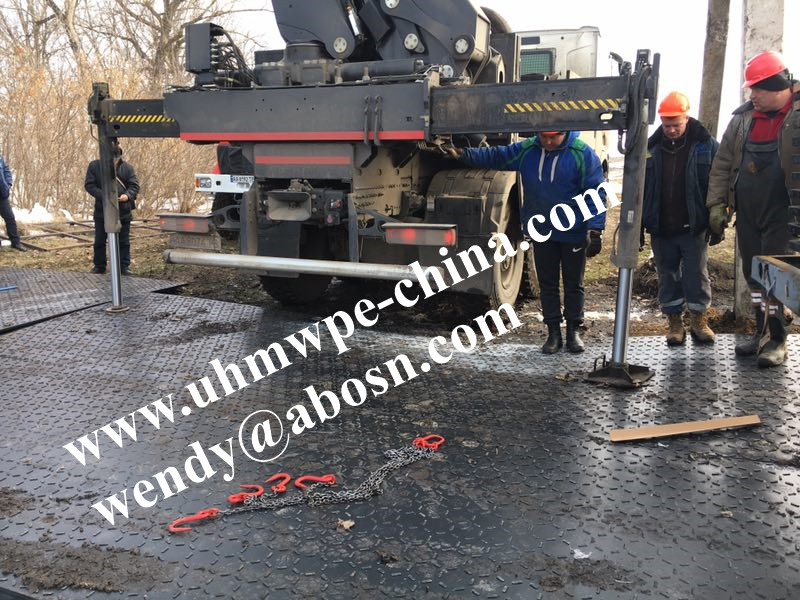 Heavy Duty Civil Overlap Composite Rig Bog Mat