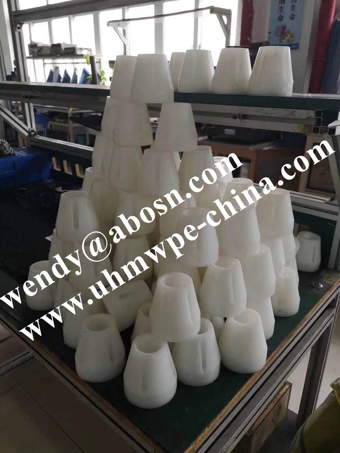 Plastic Tip Cone Face Mask Machine Part