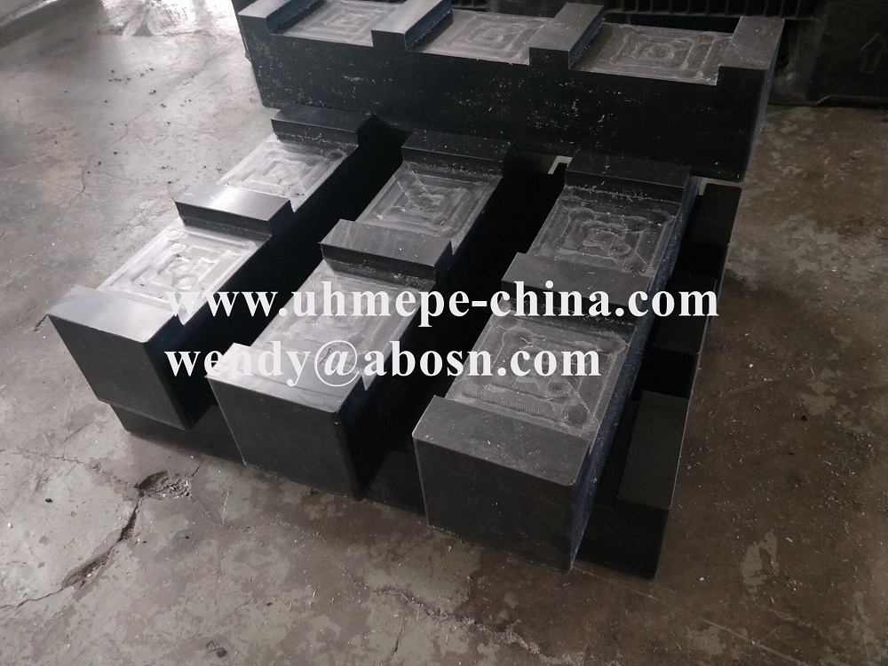 Lightweight Polyethylene Stackable Jacking Base Block