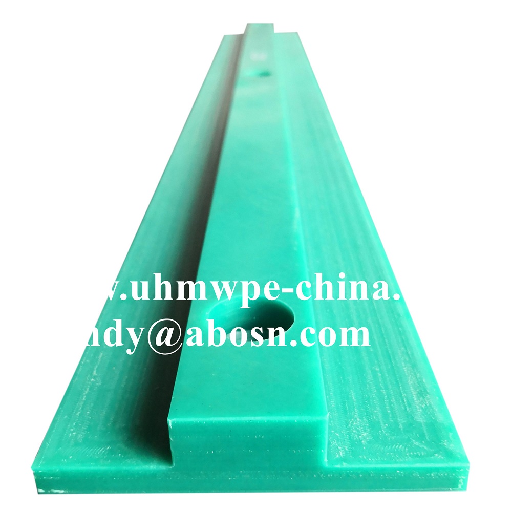 Green UHMW PE Wear Strip