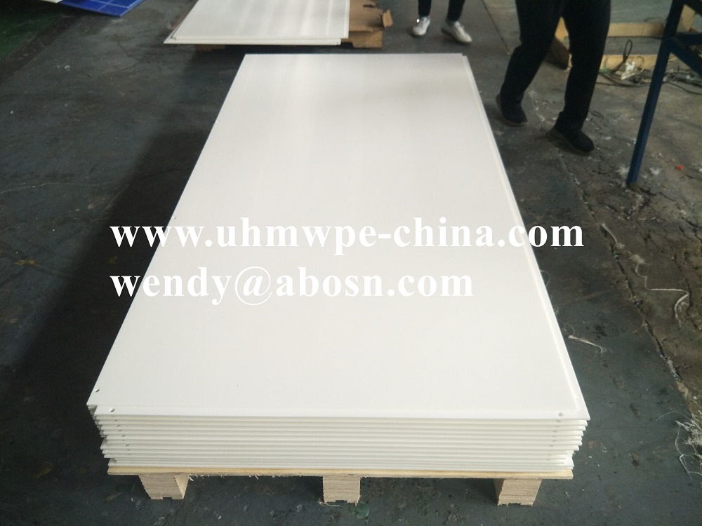 White UHMW PE 9000 Sheet