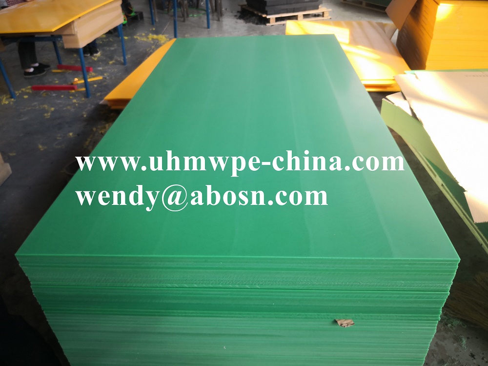 Green Wear Resistance UHMWPE Sheet