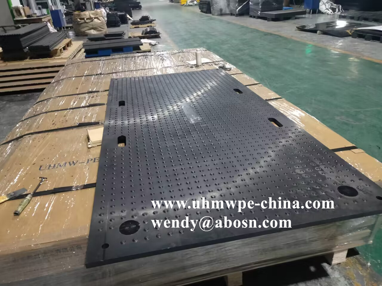 Durable Moulded Ground Protection Mat Road Plate