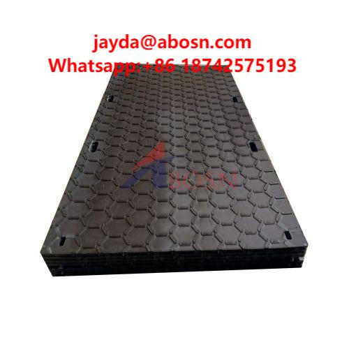 Versatile HDPE Ground Protection Mats for Construction Projects
