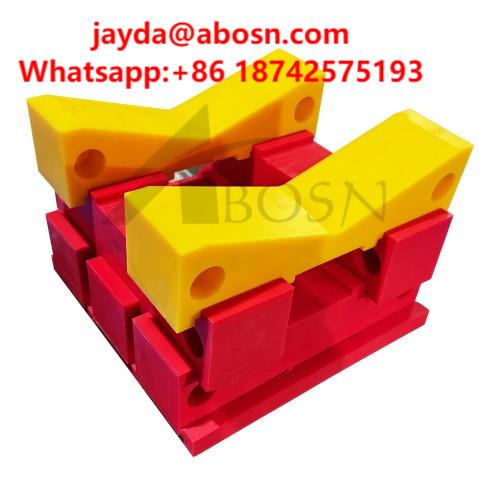 UHMWPE CRANE Stackable JACK PAD STABILIZER for Heavy Machines