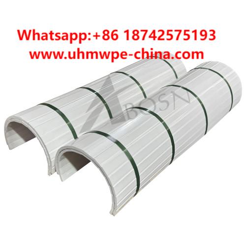 Shaftless Screw Liner Dual Color Sheet PE 1000