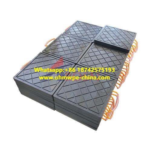 Crane Outrigger Pads Cribbing Blocks Crane Mats