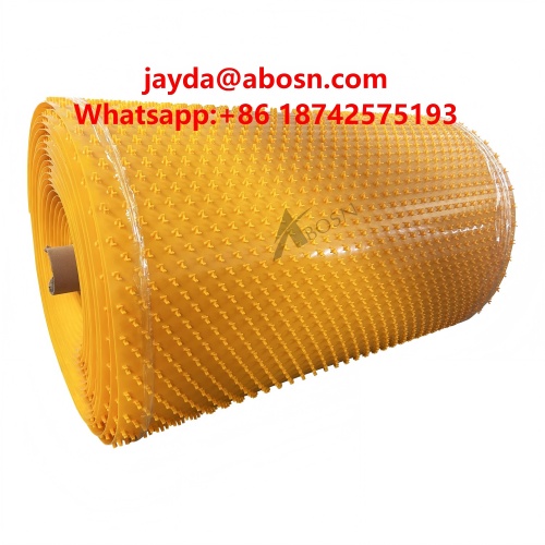HDPE V Lock Roll Plate Concrete Liner Anchor Plates Reinforcement Customizable Liner