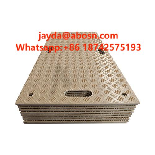 Temporary Flooring Ground Protection Mat HDPE Sheet