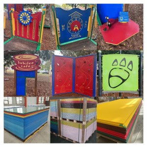 HDPE Coloured Wall Climbing Sheets